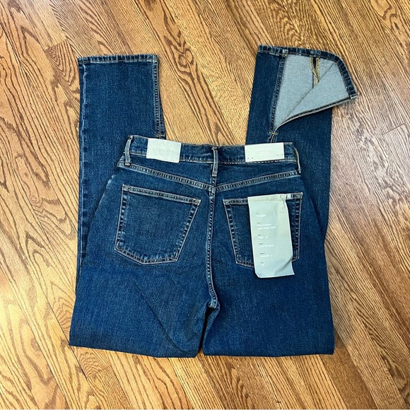 NWT Everlane Cheeky Split-Hem Jean - Washed Midnight (Size 29) - Picture 7 of 10